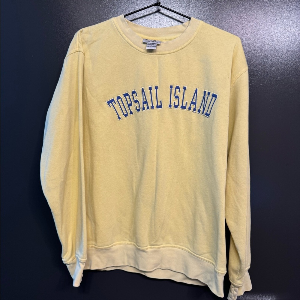 Wild Palms Yellow Sweatshirt